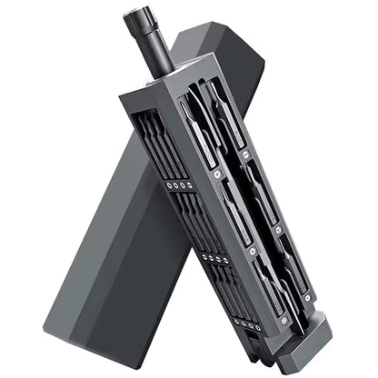 44-in-1 Precision Mechanical Screwdriver Set with Magnetic Design (Manual Operation)