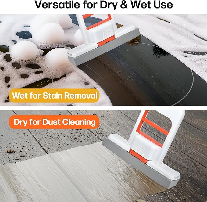 Mini foldable desktop mop – suitable for various scenarios-Suitable for various settings such as kitchens, bathrooms, and dining tables.