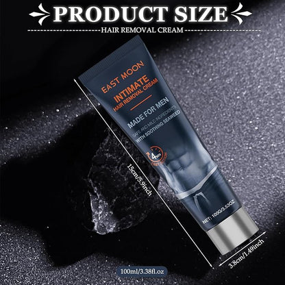 Men's pubic hair removal cream - gentle hair removal, can be used on the whole body and pubic area, 100ml