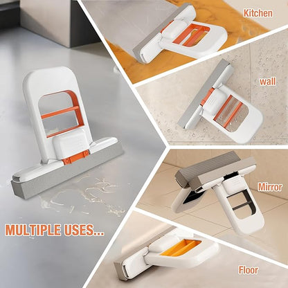 Mini foldable desktop mop – suitable for various scenarios-Suitable for various settings such as kitchens, bathrooms, and dining tables.
