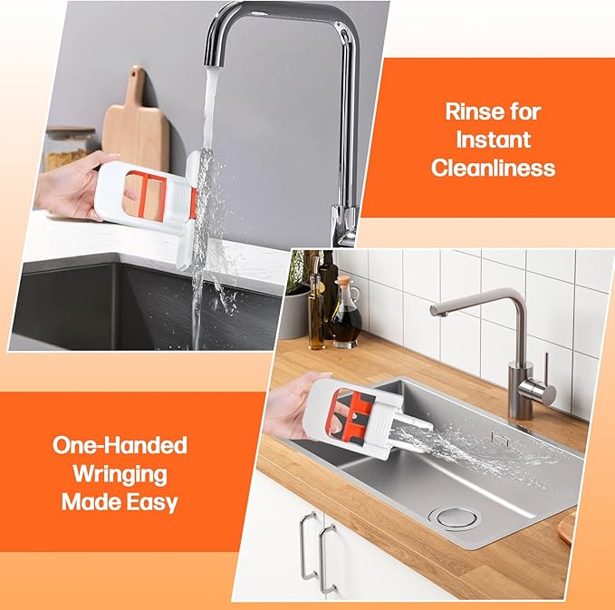 Mini foldable desktop mop – suitable for various scenarios-Suitable for various settings such as kitchens, bathrooms, and dining tables.