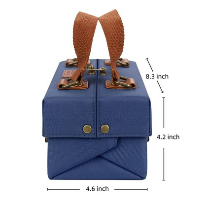 Leather storage bags are suitable for storing cosmetics.