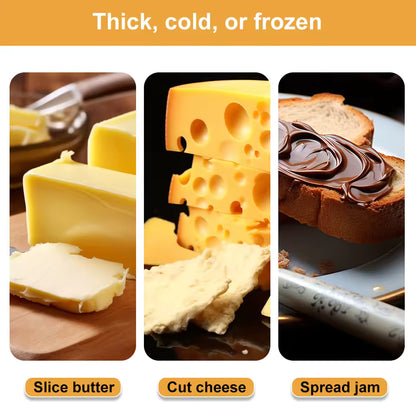 Heated 🧀butter spreader, USB rechargeable electric knife, suitable for spreading cold butter, cheese, etc.