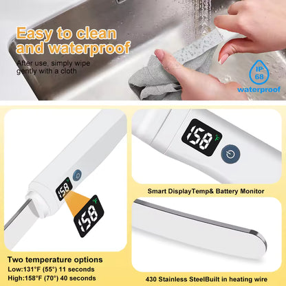 Heated 🧀butter spreader, USB rechargeable electric knife, suitable for spreading cold butter, cheese, etc.