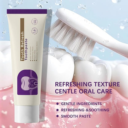 Teeth Whitening Toothpaste - Gently removes stains, freshens breath, and protects tooth enamel (1 pcs)