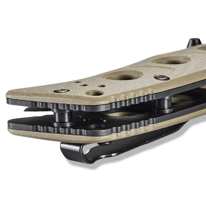 ⚡Last Day 60% OFF-🦋⚔️ADAMAS CPM-CruWear® Black Steel Folding Knife-Kitchenware&Camping Gear