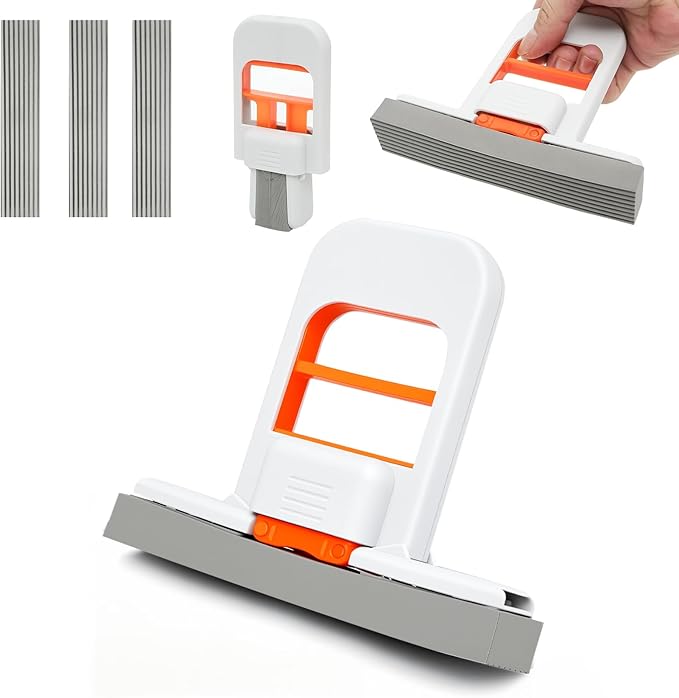 Mini foldable desktop mop – suitable for various scenarios-Suitable for various settings such as kitchens, bathrooms, and dining tables.