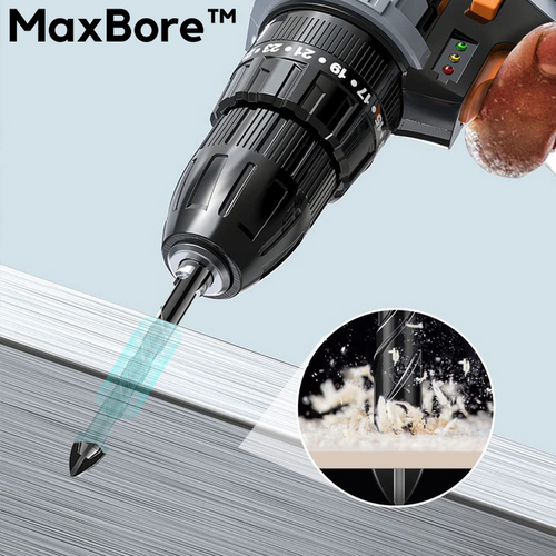 MaxBore™ - Tungsten Carbide Drill Bit Set